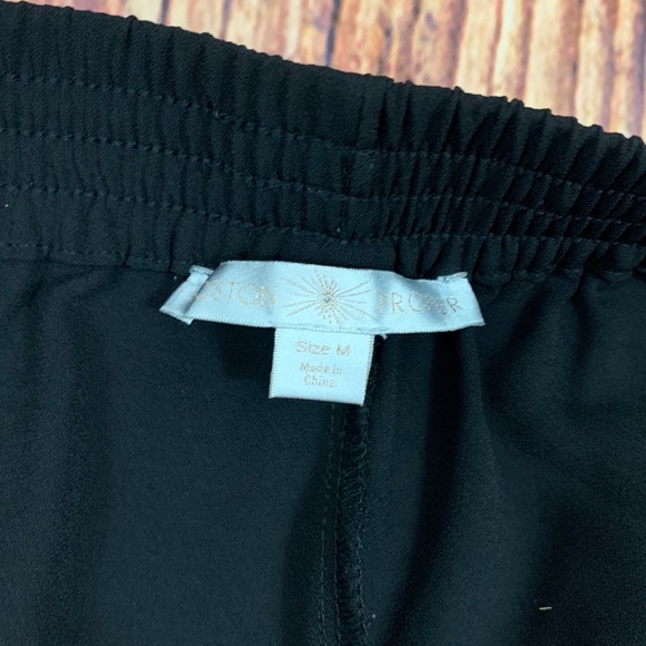 Boston Proper Haram Pants Black Medium. Like new - Picture 4 of 12
